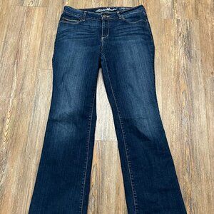 Eddie Bauer Jeans - Women Size 8(30"x32")- Slightly Curvy Fit, Bootcut LegEddie